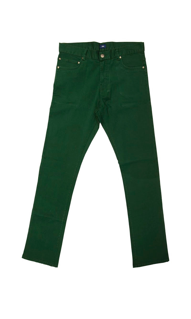 Forest Green Denim Pants – Shriks Premium Denim & Indigo Apparel